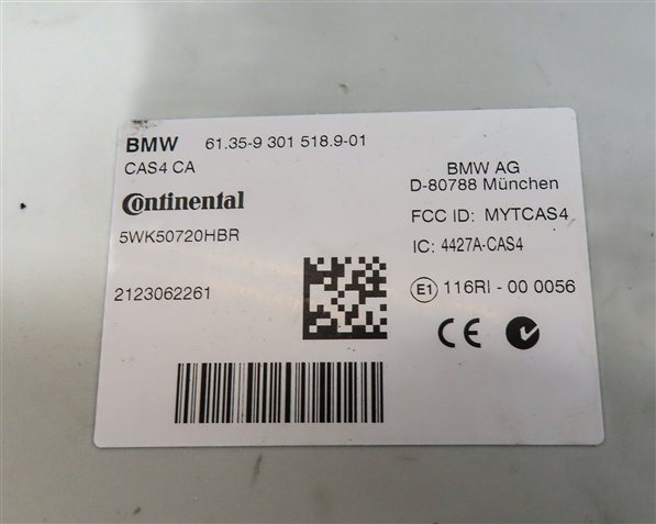 Thumbnail 12: 12-15 BMW M5 M6 ///M (F06 F10 F12 F13) 4.4L S63 ENGINE DME CAS 4 MODULE KEY SET