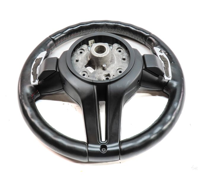 Thumbnail 5: 2012-2019 BMW M5 M6 ///M (F06 F10 F12 F13) 3-SPOKE HEATED SPORT STEERING WHEEL