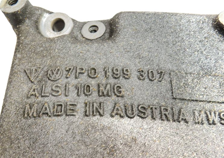 Thumbnail 7: 2012 PORSCHE CAYENNE (958) 3.0L HYBRID (M06.EC) HYBRID ENGINE MOUNT BRACKET SET