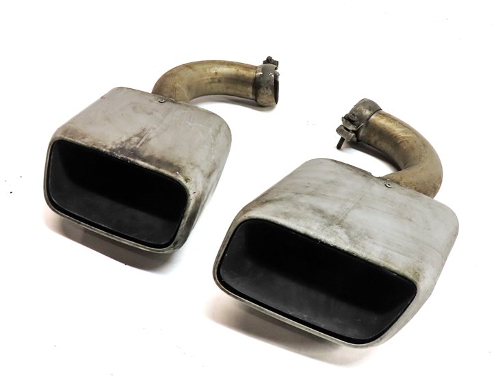 2011-2016 PORSCHE CAYENNE 3.0L HYBRID (958) LEFT & RIGHT EXHAUST TIP SET 2