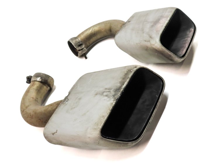 Thumbnail 4: 2011-2016 PORSCHE CAYENNE 3.0L HYBRID (958) LEFT & RIGHT EXHAUST TIP SET 2
