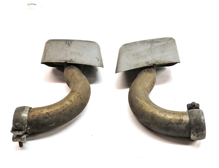 Thumbnail 6: 2011-2016 PORSCHE CAYENNE 3.0L HYBRID (958) LEFT & RIGHT EXHAUST TIP SET 2