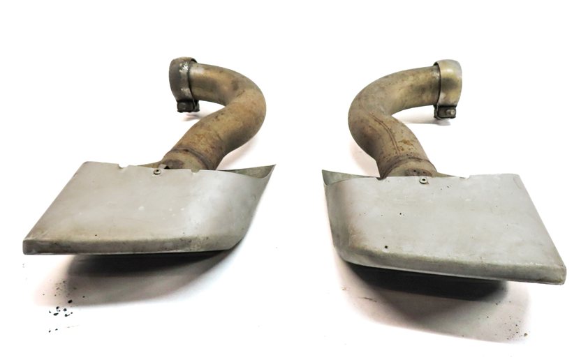 Thumbnail 7: 2011-2016 PORSCHE CAYENNE 3.0L HYBRID (958) LEFT & RIGHT EXHAUST TIP SET 2