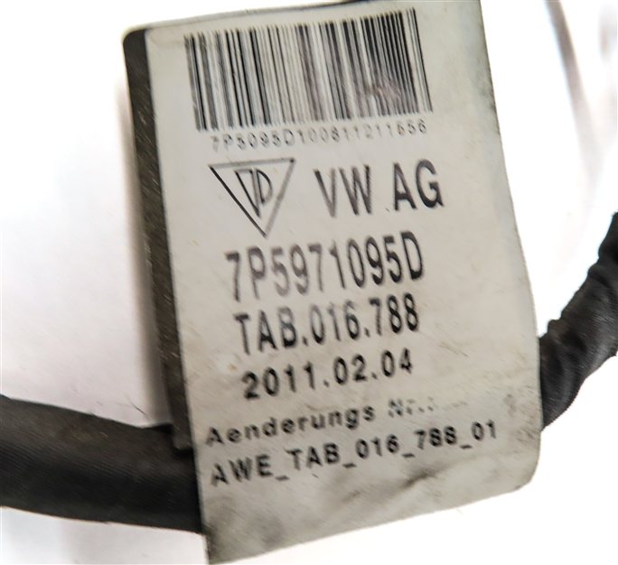 Thumbnail 5: 12 PORSCHE CAYENNE (958) FRONT PARK ASSIST PDC DISTANCE CONTROL WIRE SENSOR SET
