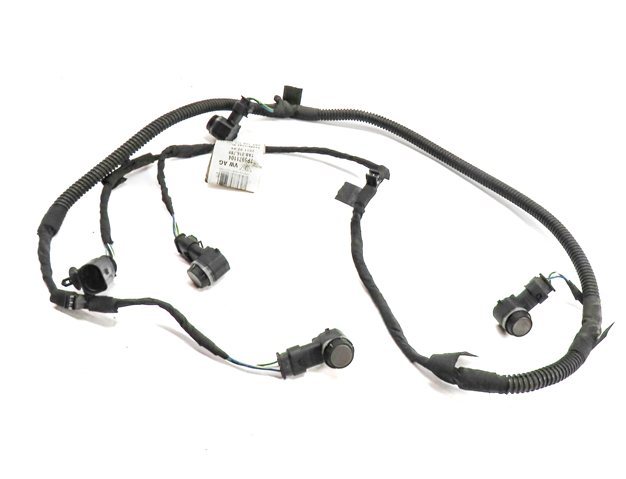 12 PORSCHE CAYENNE (958) REAR PARK ASSIST PDC DISTANCE CONTROL WIRE SENSOR SET/4