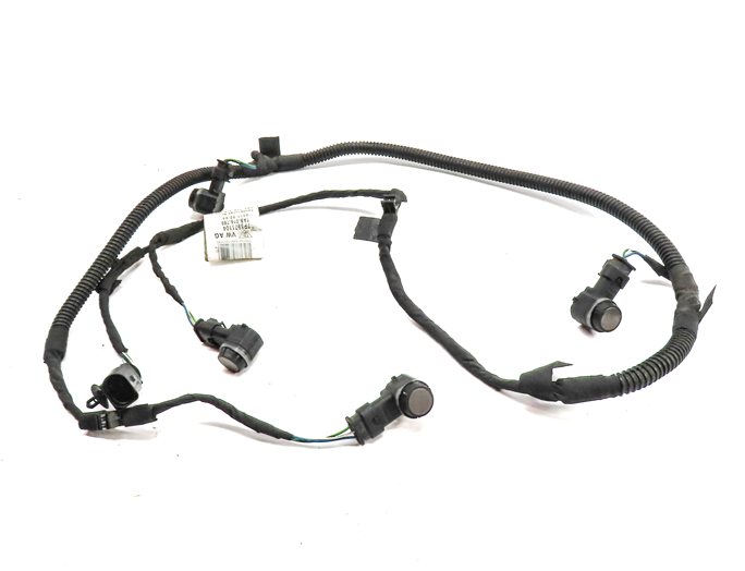 Thumbnail 2: 12 PORSCHE CAYENNE (958) REAR PARK ASSIST PDC DISTANCE CONTROL WIRE SENSOR SET/4