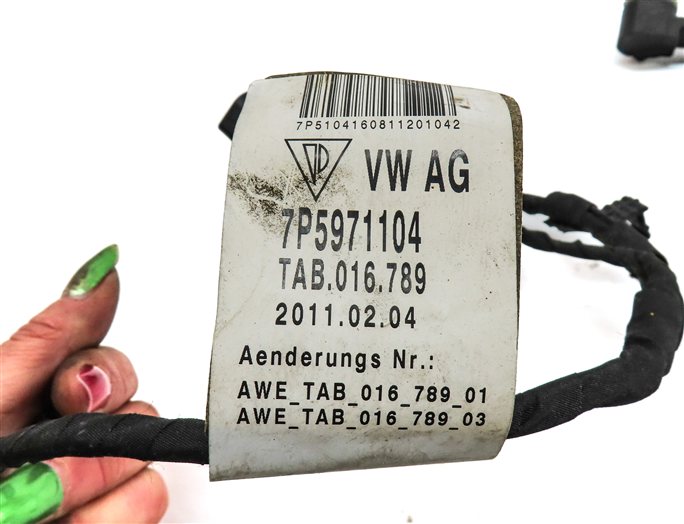 Thumbnail 5: 12 PORSCHE CAYENNE (958) REAR PARK ASSIST PDC DISTANCE CONTROL WIRE SENSOR SET/4
