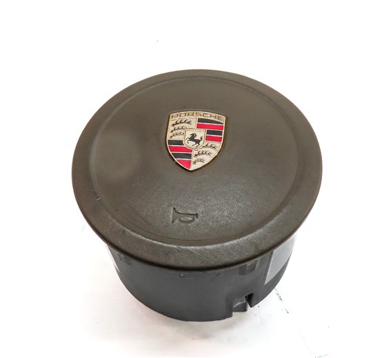 Thumbnail 2: 2011-2014 PORSCHE CAYENNE (958) DRIVER STEERING WHEEL SRS AIRBAG AIR BAG (Brown)