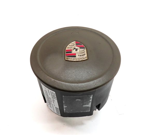 Thumbnail 3: 2011-2014 PORSCHE CAYENNE (958) DRIVER STEERING WHEEL SRS AIRBAG AIR BAG (Brown)