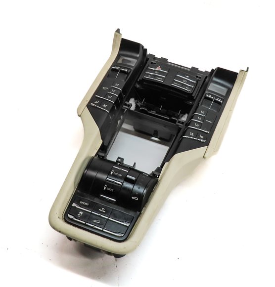 2012 PORSCHE CAYENNE (958) FRONT CENTER CONSOLE MULTIFUNCTION CONTROL PANEL