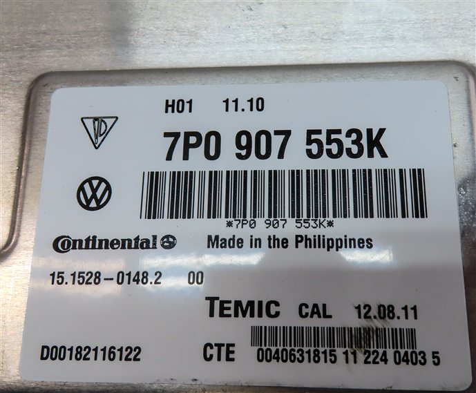 Thumbnail 6: 2011-2016 PORSCHE CAYENNE (958) AIR SUSPENSION CONTROL MODULE