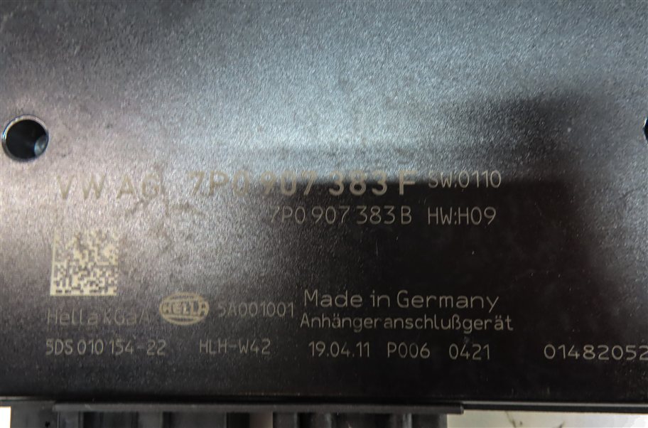 Thumbnail 5: 2011-2016 PORSCHE CAYENNE (958) TRAILER HITCH TOWING CONTROL MODULE TOW MODULE