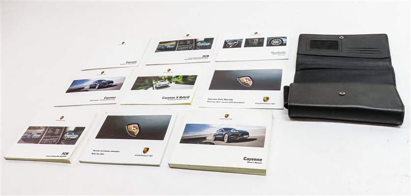 Thumbnail 2: 12 PORSCHE CAYENNE (958) 3.0L HYBRID (M06.EC) HYBRID ENGINE OWNERS MANUAL SET/10
