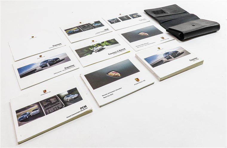 Thumbnail 3: 12 PORSCHE CAYENNE (958) 3.0L HYBRID (M06.EC) HYBRID ENGINE OWNERS MANUAL SET/10