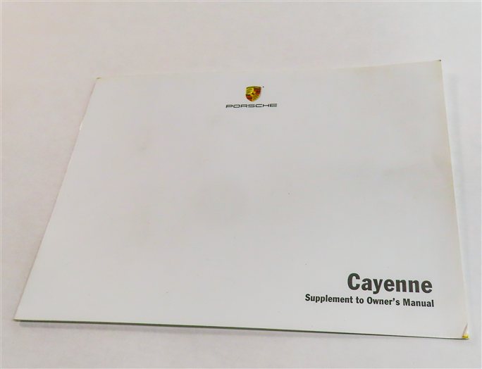 Thumbnail 4: 12 PORSCHE CAYENNE (958) 3.0L HYBRID (M06.EC) HYBRID ENGINE OWNERS MANUAL SET/10