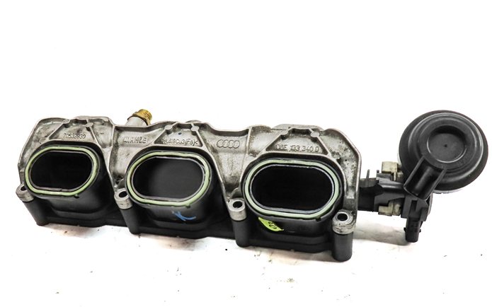 Thumbnail 2: 11-18 PORSCHE CAYENNE PANAMERA (958 970 G1) 3.0L RIGHT LOWER INTAKE MANIFOLD