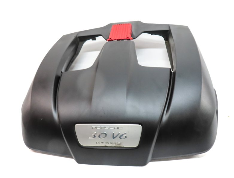 Thumbnail 3: 11-14 PORSCHE CAYENNE PANAMERA (958 970 G1) 3.0L HYBRID EV-GAS ENGINE COVER TRIM