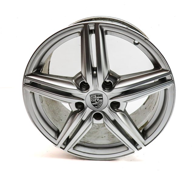 2011-2018 PORSCHE CAYENNE (958) 19x8.5 ALUMINUM ALLOY 5 DOUBLE SPOKE WHEEL RIM