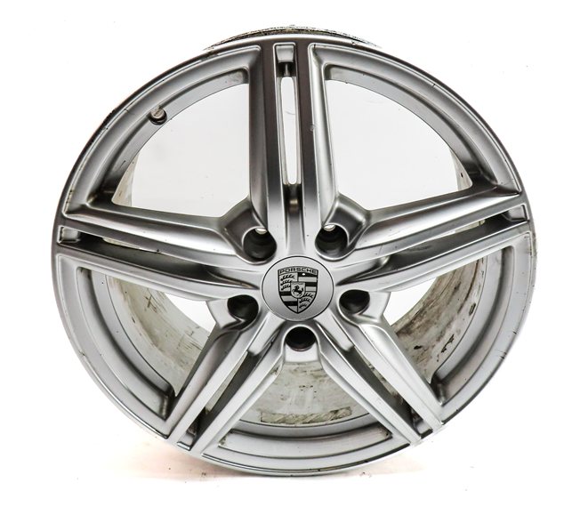2011-2018 PORSCHE CAYENNE (958) 19x8.5 ALUMINUM ALLOY 5 DOUBLE SPOKE WHEEL RIM