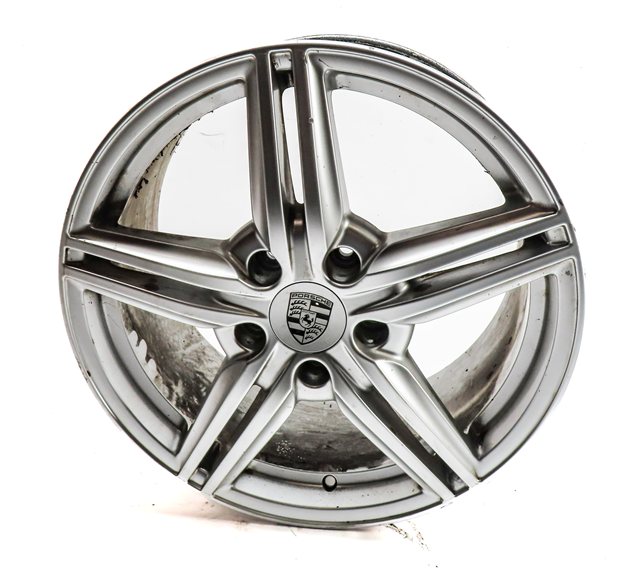 2011-2018 PORSCHE CAYENNE (958) 19x8.5 ALUMINUM ALLOY 5 DOUBLE SPOKE WHEEL RIM