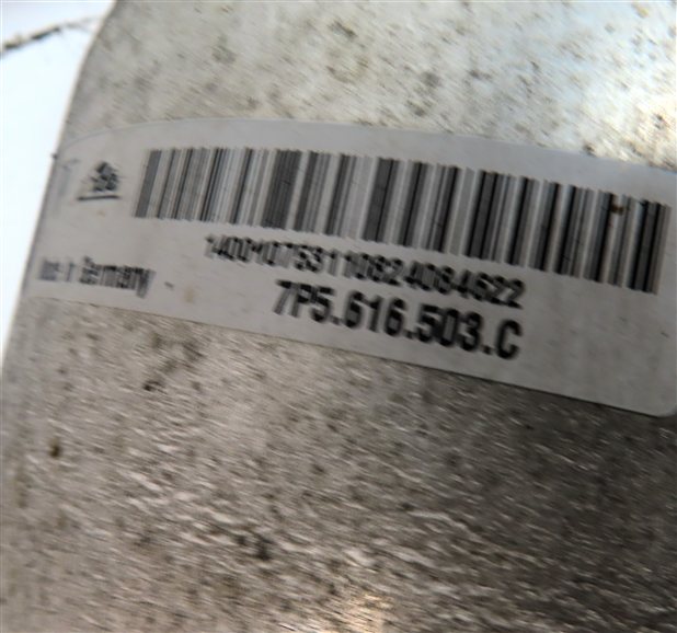 Thumbnail 7: 11-18 PORSCHE CAYENNE (958) REAR LEFT DRIVER AIR SUSPENSION VDC SHOCK STRUT
