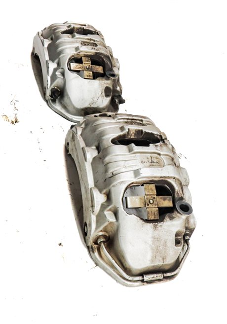 Thumbnail 3: 2011-2018 PORSCHE CAYENNE (958) FRONT & REAR DISC BRAKE CALIPER SET-4 (BREMBO)