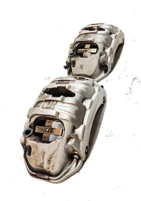 Thumbnail 4: 2011-2018 PORSCHE CAYENNE (958) FRONT & REAR DISC BRAKE CALIPER SET-4 (BREMBO)