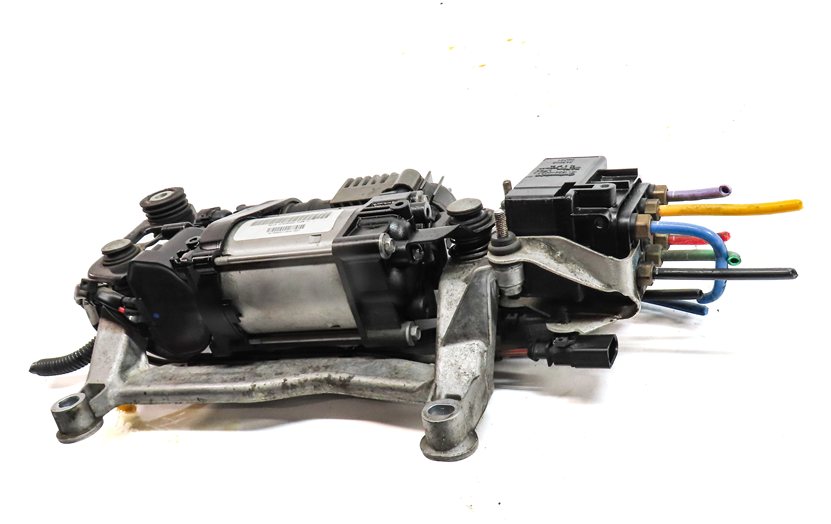 Thumbnail 2: 2011-2018 PORSCHE CAYENNE (958) AIR SUSPENSION COMPRESSOR PUMP MOTOR