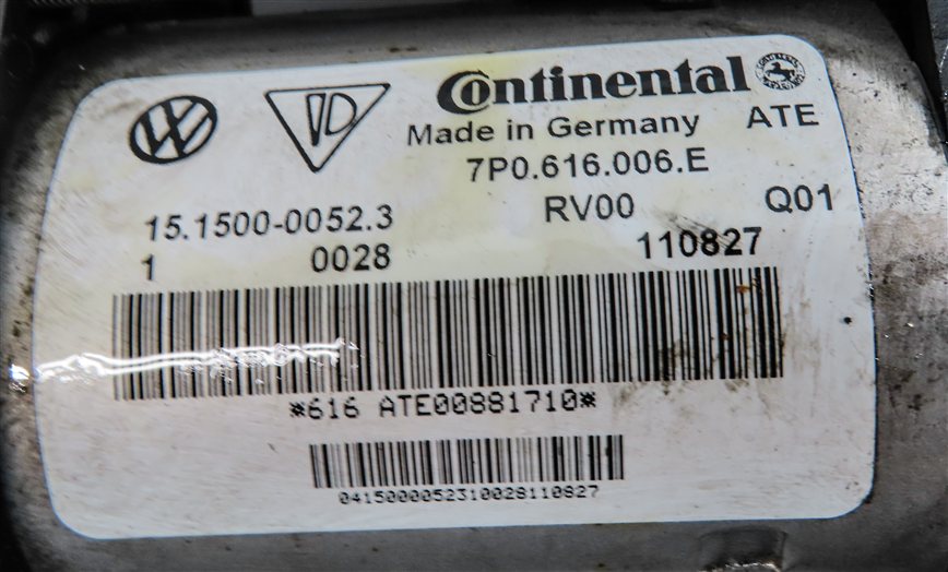 Thumbnail 9: 2011-2018 PORSCHE CAYENNE (958) AIR SUSPENSION COMPRESSOR PUMP MOTOR