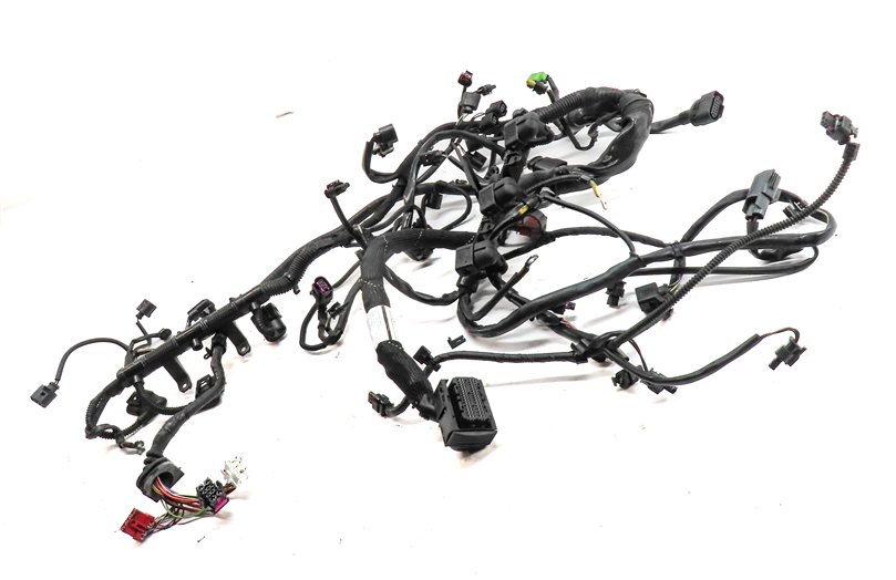 Thumbnail 2: 2012 PORSCHE CAYENNE (958) 3.0L (M06.EC) HYBRID ENGINE MOTOR WIRE WIRING HARNESS