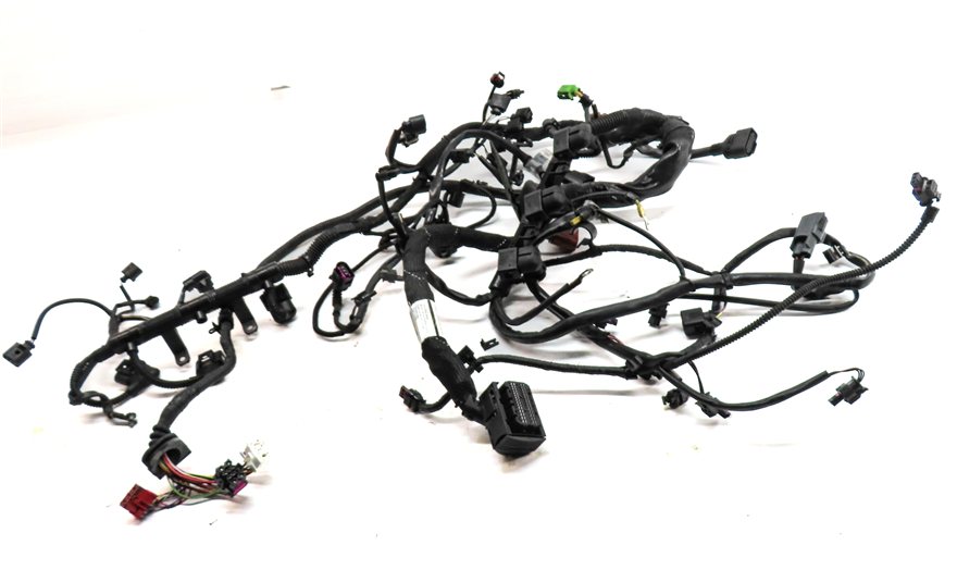 Thumbnail 3: 2012 PORSCHE CAYENNE (958) 3.0L (M06.EC) HYBRID ENGINE MOTOR WIRE WIRING HARNESS