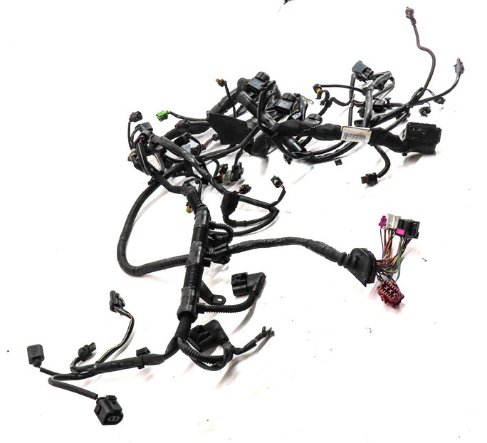 Thumbnail 4: 2012 PORSCHE CAYENNE (958) 3.0L (M06.EC) HYBRID ENGINE MOTOR WIRE WIRING HARNESS