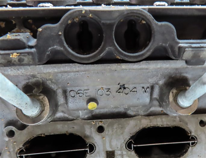 Thumbnail 9: 11-18 PORSCHE CAYENNE PANAMERA (958 970) 3.0L HYBRID ENGINE - LEFT CYLINDER HEAD