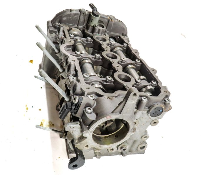 Thumbnail 4: 11-18 PORSCHE CAYENNE PANAMERA (958 970) 3.0L HYBRID ENGINE RIGHT CYLINDER HEAD