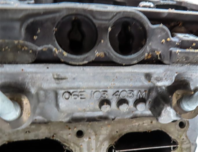 Thumbnail 9: 11-18 PORSCHE CAYENNE PANAMERA (958 970) 3.0L HYBRID ENGINE RIGHT CYLINDER HEAD