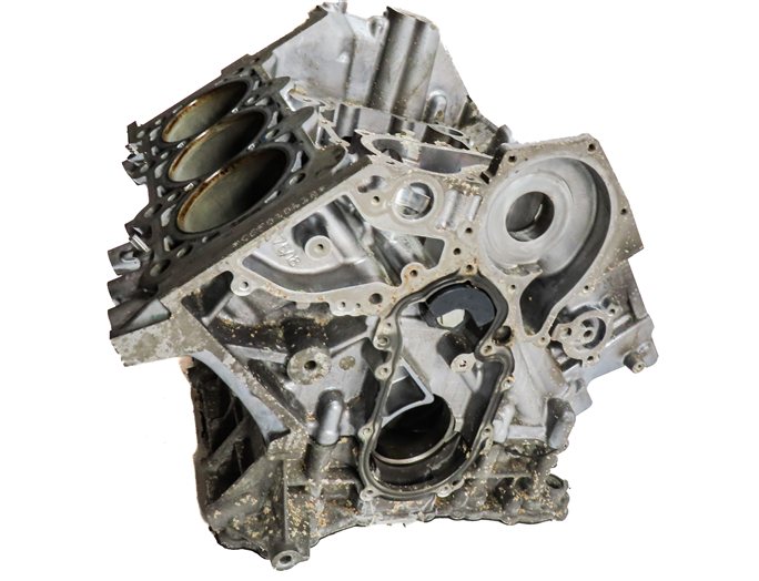 Thumbnail 3: 11-18 PORSCHE CAYENNE PANAMERA 958 970 GAS HYBRID 3.0L ENGINE CYLINDER BLOCK