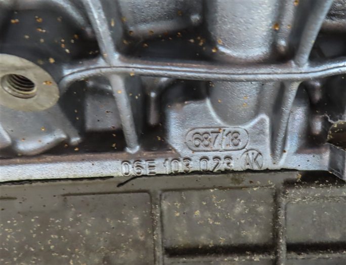 Thumbnail 8: 11-18 PORSCHE CAYENNE PANAMERA 958 970 GAS HYBRID 3.0L ENGINE CYLINDER BLOCK