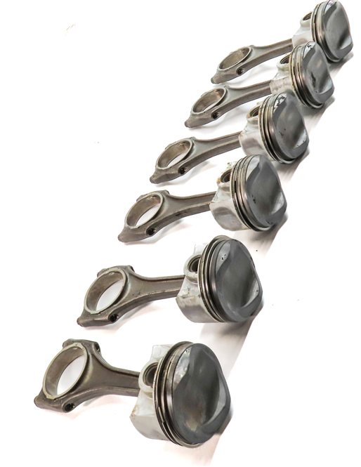 Thumbnail 5: 2011-2018 PORSCHE CAYENNE PANAMERA (958 970 G1) 3.0L ENGINE PISTON SET 6