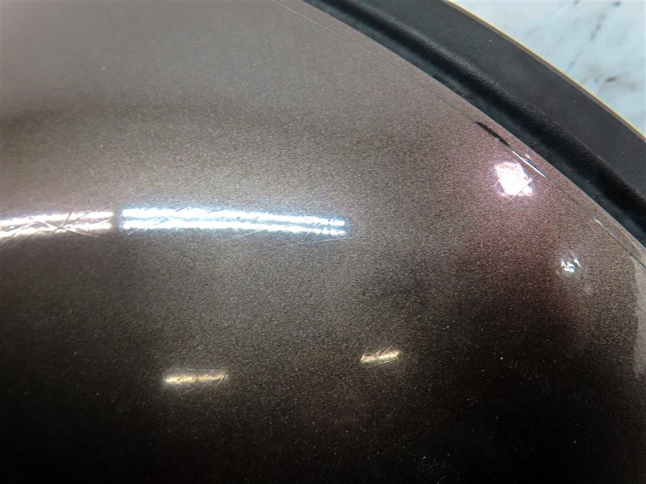 Thumbnail 8: 12 PORSCHE CAYENNE (958) LEFT DRIVER MEMORY PFOLD HEAT BLIND DOOR MIRROR(Umber)