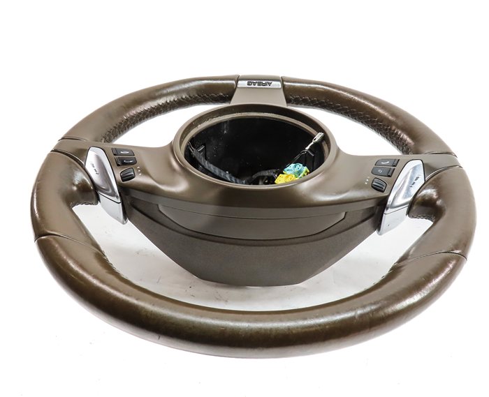 Thumbnail 4: 09-16 PORSCHE 911 BOXSTER CAYENNE CAYMAN PANAMERA HEATED STEERING WHEEL (Brown)