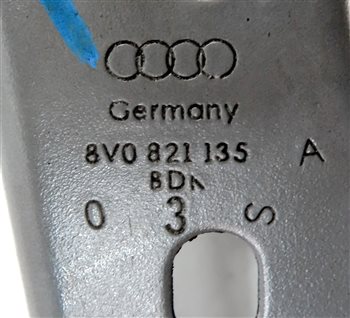 Thumbnail 7: 2015 AUDI S3 (8V) FRONT LEFT DRIVER FENDER SUPPORT MOUNT BRACKET