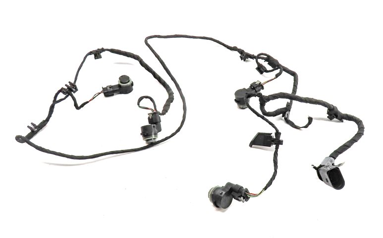 Thumbnail 3: 2015 AUDI S3 8V FRONT PARK ASSIST PDC DISTANCE CONTROL WIRE SENSOR SET/4 (Gray)