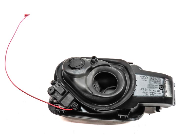 Thumbnail 5: 15-18 AUDI A3 S3 8V FUEL TANK FILLER GAS TANK DOOR FLAP COVER w/HOUSING (Gray)