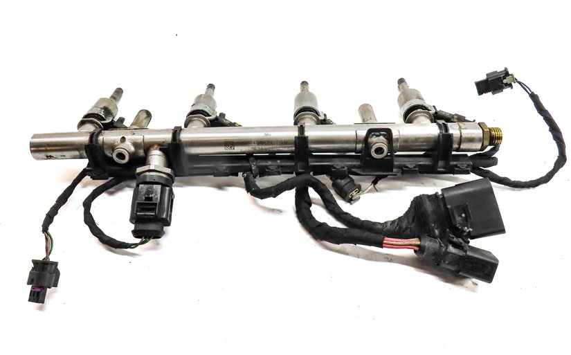 Thumbnail 5: 15-20 AUDI A3 A4 A5 A6 Q7 S3 TT (B8 8K 8T 8V 8WS) 2.0L TURBO FUEL INJECTOR SET 4