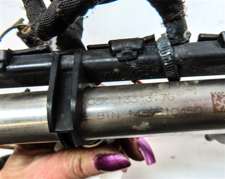 Thumbnail 6: 15-20 AUDI A3 A4 A5 A6 Q7 S3 TT (B8 8K 8T 8V 8WS) 2.0L TURBO FUEL INJECTOR SET 4