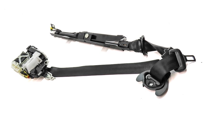 Thumbnail 3: 15-18 AUDI A8 S3 RS3 (8V) SEDAN FRONT RIGHT PASSENGER SEATBELT RETRACTOR (Black)