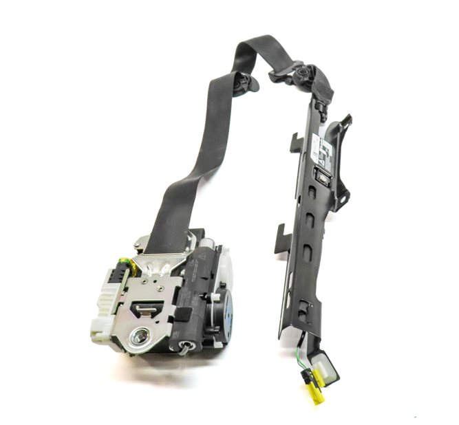 Thumbnail 4: 15-18 AUDI A8 S3 RS3 (8V) SEDAN FRONT RIGHT PASSENGER SEATBELT RETRACTOR (Black)