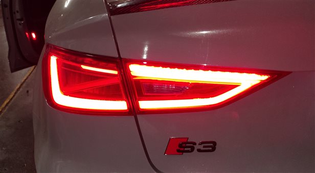 Thumbnail 2: 15-16 AUDI A3 S3 (8V) SEDAN CONVERTIBLE REAR LEFT LED TAILLIGHT BRAKE LIGHT LAMP