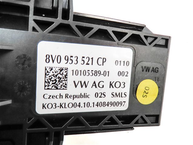 Thumbnail 6: 15 AUDI S3 8V STEERING COLUMN TURN CRUISE WIPER CLOCKSPRING COMBINATION SWITCH