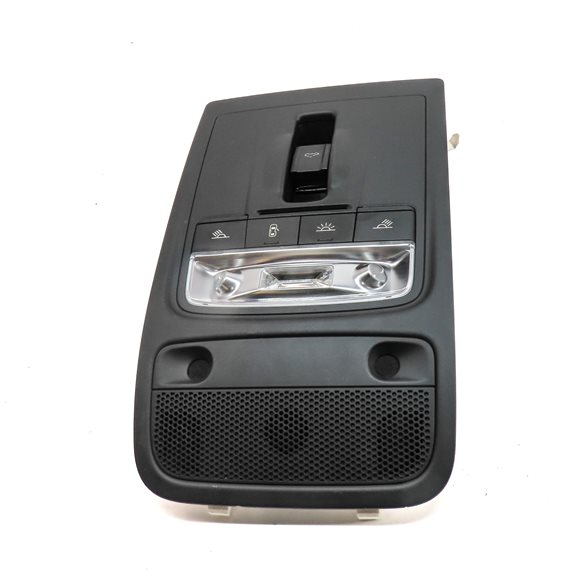 Thumbnail 2: 2015 AUDI S3 (8V) FRONT INTERIOR OVERHEAD DOME MAP READING LIGHT LAMP (Black)